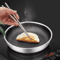TriPly 316 Stainless Steel Honeycomb Wok Skillet WholeBody Construction For All Stoves 4