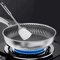 TriPly 316 Stainless Steel Honeycomb Wok Skillet WholeBody Construction For All Stoves 0