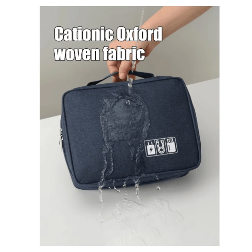 Multifunctional Digital Organizer Bag For Cables Headphones And Electronics 8