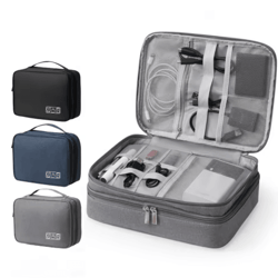 multifunctional digital organizer bag for cables headphones and electronics