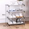 3 To 4 Layer SpaceSaving Shoe Rack Multi Tier Household Storage Organizer 0