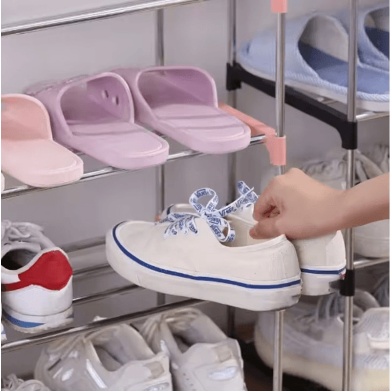 3 To 4 Layer SpaceSaving Shoe Rack Multi Tier Household Storage Organizer 5
