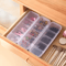 5 Compartment Plastic Jewelry And Hair Accessories Storage Box Desktop Organizer 0