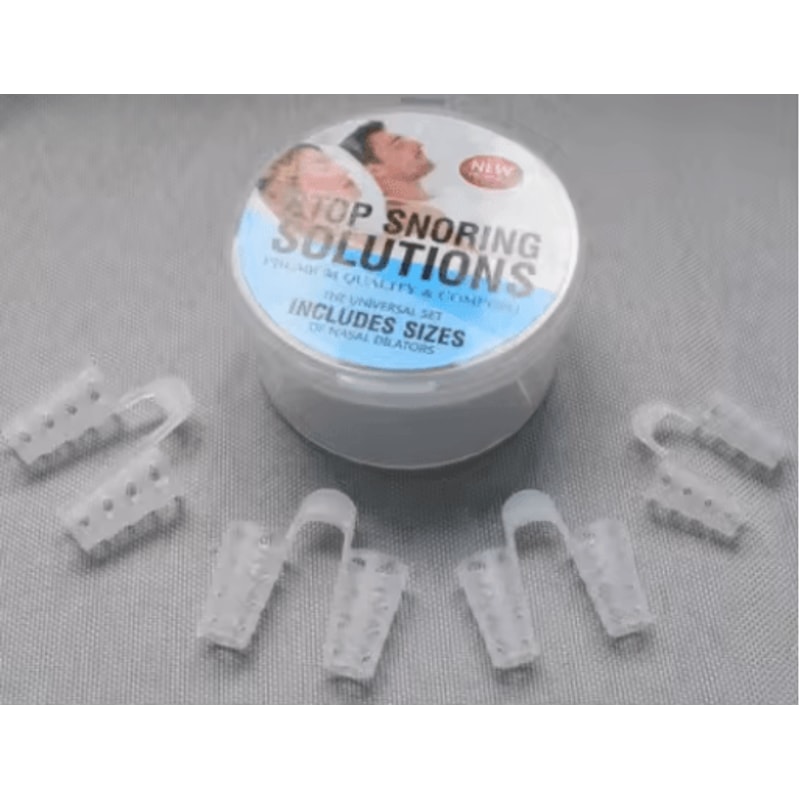 4 Piece Anti Snoring Nasal Dilator Set Easy Breathing Support For Better Sleep 2