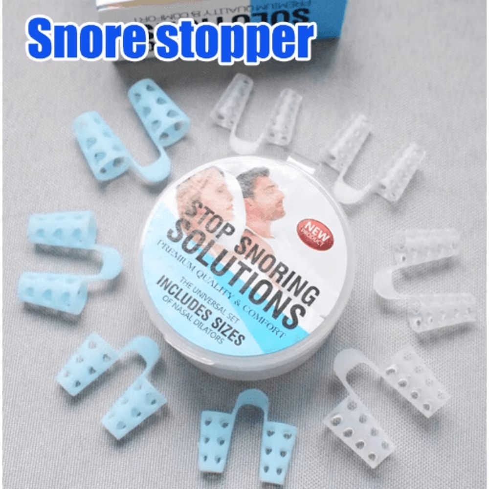 4 Piece Anti Snoring Nasal Dilator Set Easy Breathing Support For Better Sleep 7