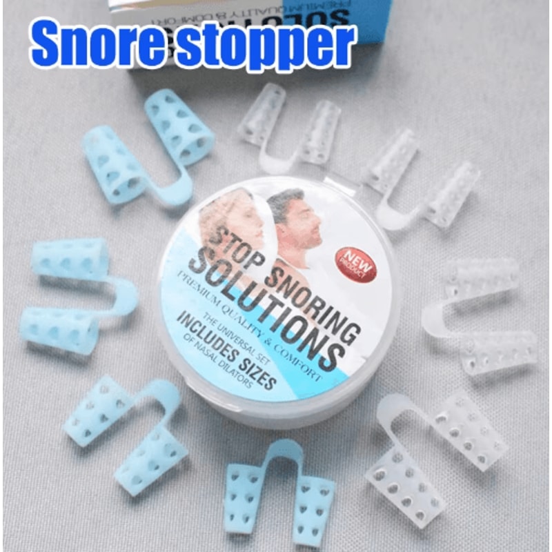 4 Piece Anti Snoring Nasal Dilator Set Easy Breathing Support For Better Sleep 7