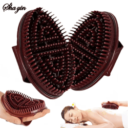 meridian slimming massage brush five elements silicone body scraping tool