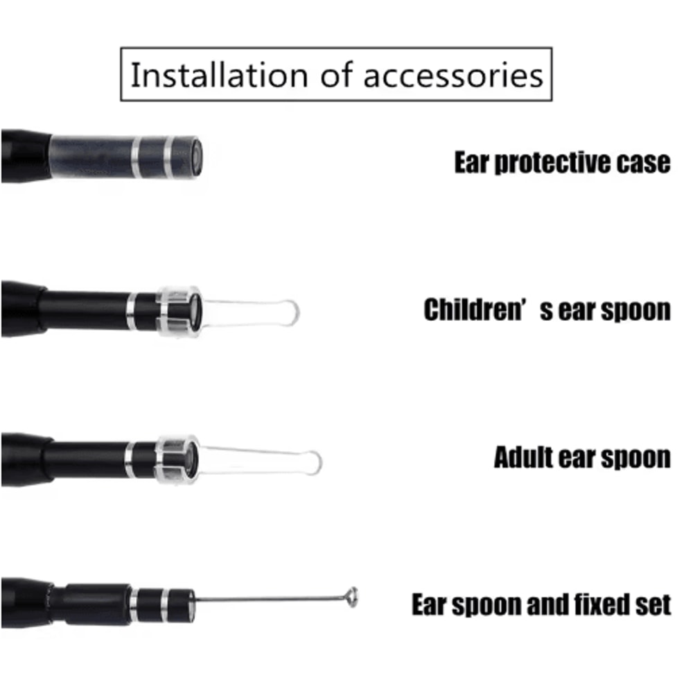 USB HD Visual Ear Cleaner Camera Intelligent Earwax Removal Tool 2