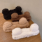 Cute Bear Plush Hair Band Anti Slip Makeup And Face Wash Headwear 7
