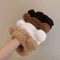 Cute Bear Plush Hair Band Anti Slip Makeup And Face Wash Headwear 8