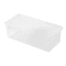 1 To 4 Compartment Transparent Desktop Organizer Box Multi Purpose Storage Solution 3