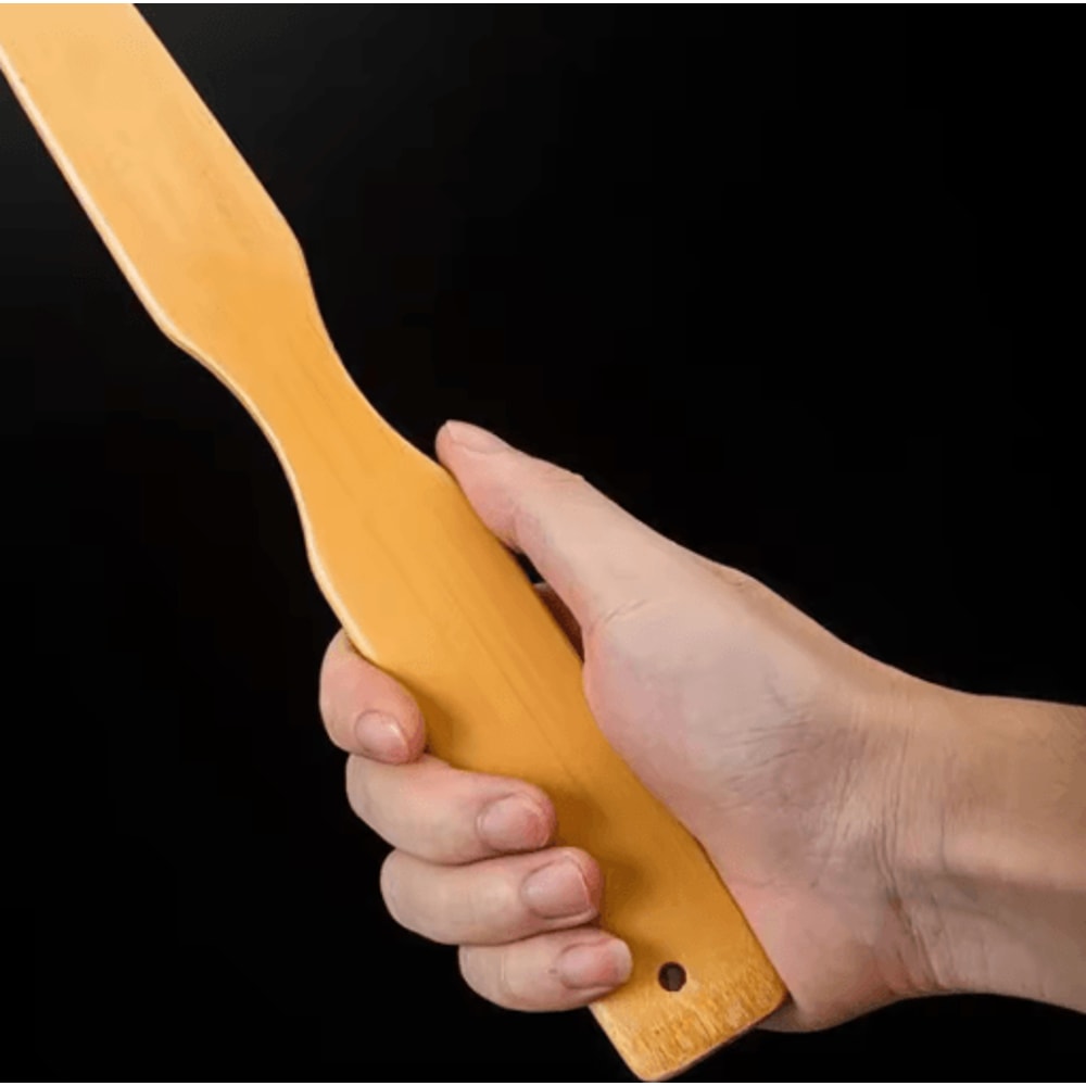 Bamboo Back Scratcher Massage Stick Long Wooden Body Scratching And Roller Aid 4