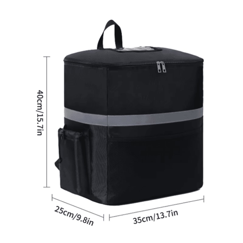30L Insulated Delivery Backpack Thermal Food Delivery Bag For Riders 3