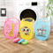 Cartoon Foldable Laundry Basket Nylon Mesh Dirty Clothes Hamper 0