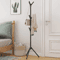 Creative Floor Standing Irregular Coat Rack Vertical Wrought Iron Hanger 7