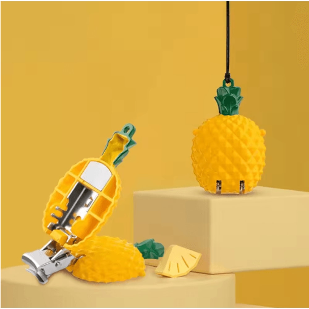 Strawberry Fruit Folding Nail Clippers Portable High End Manicure Tool With Key Fob 2