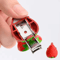 Strawberry Fruit Folding Nail Clippers Portable High End Manicure Tool With Key Fob 4