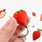 Strawberry Fruit Folding Nail Clippers Portable High End Manicure Tool With Key Fob 6