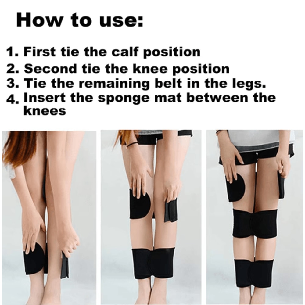 3 Piece Leg Posture Corrector Set Multi Functional Correction Bands For O And X Type Legs 1