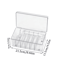 Acrylic Eyelash Storage Box With Lid Transparent Desktop Organizer For Lash Stylists 4