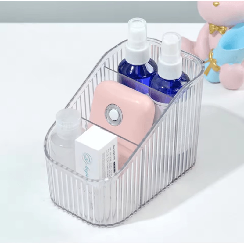 Acrylic Eyelash Storage Box With Lid Transparent Desktop Organizer For Lash Stylists 5