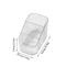 Acrylic Eyelash Storage Box With Lid Transparent Desktop Organizer For Lash Stylists 1