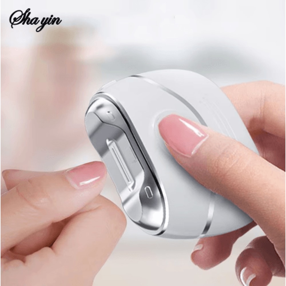 Electric Automatic Nail Clippers With Light Safe Nail Trimmer For Baby And Adult Care 5