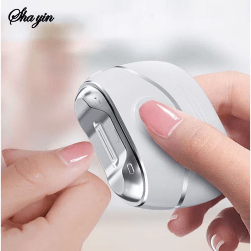 Electric Automatic Nail Clippers With Light Safe Nail Trimmer For Baby And Adult Care 5