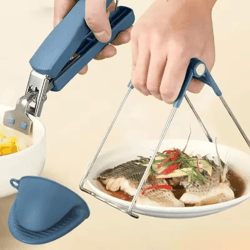 anti-scald bowl clamp non-slip steaming & plate lifting kitchen tool