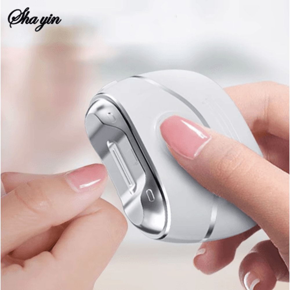 Electric Automatic Nail Clippers With Light Rechargeable Nail Trimmer For Baby Adult Care 0