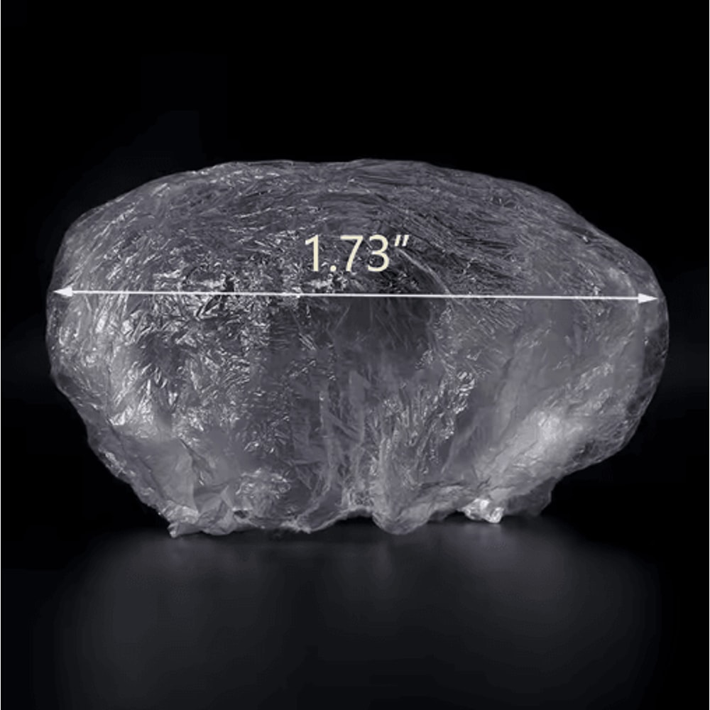 Disposable Thickened Shower Caps 42cm Elastic Plastic Head Covers 100pcs Set 3