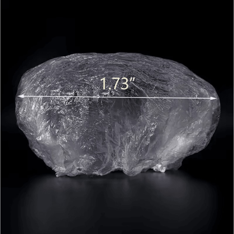 Disposable Thickened Shower Caps 42cm Elastic Plastic Head Covers 100pcs Set 3