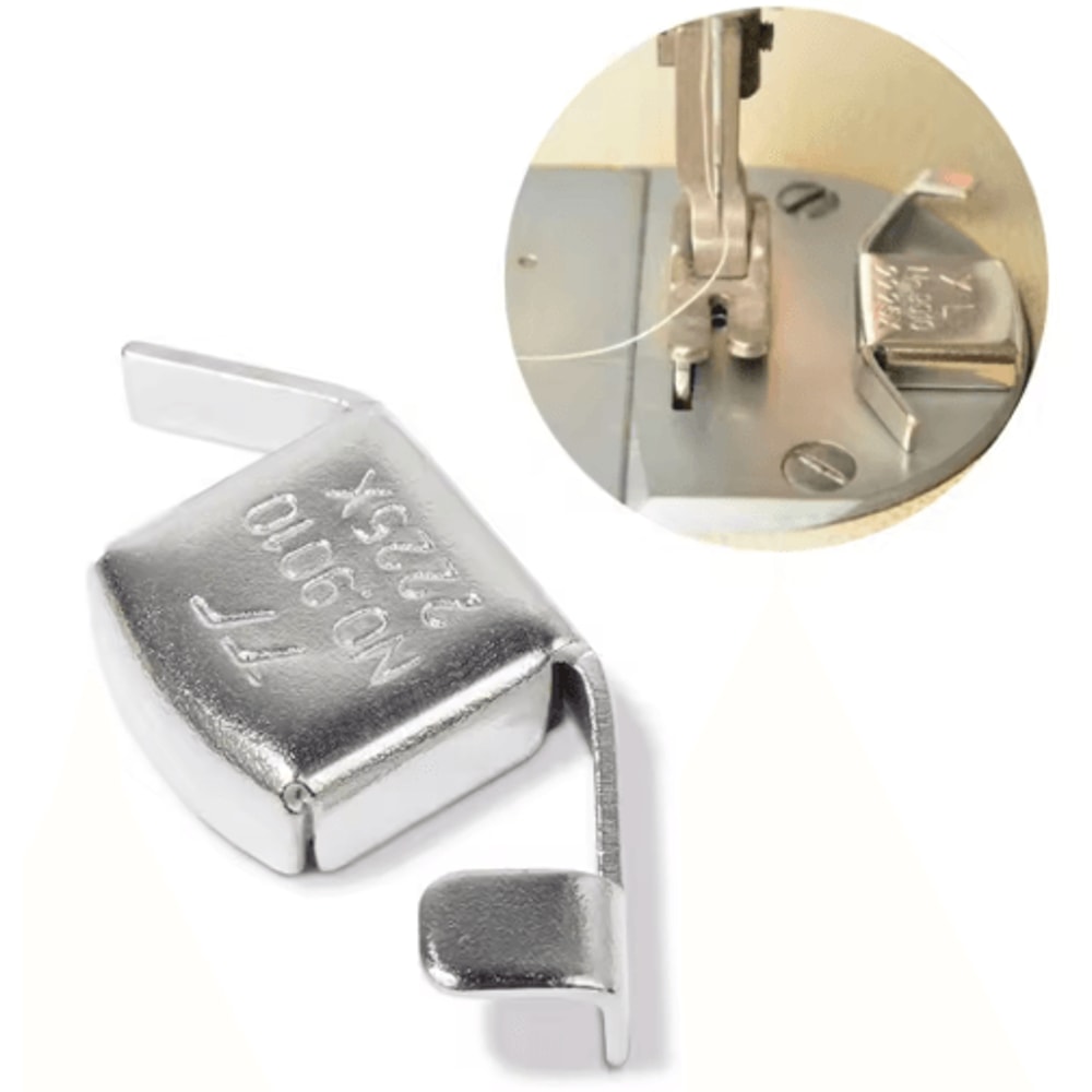 Stainless Steel Magnetic Seam Guide Sewing Machine Presser Foot Locator 0