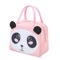 3D Cartoon Bento Lunch Bag Insulated Canvas Handbag With Ice Pack Space 3