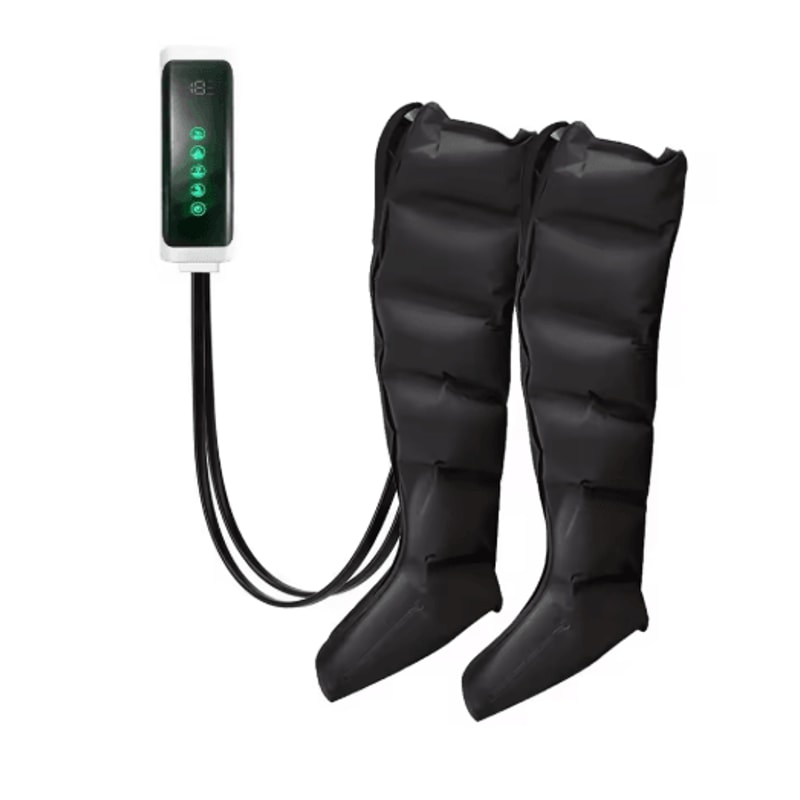 6Airbag Air Compression Massage Boots Pneumatic Leg Circulation Relaxation System 1