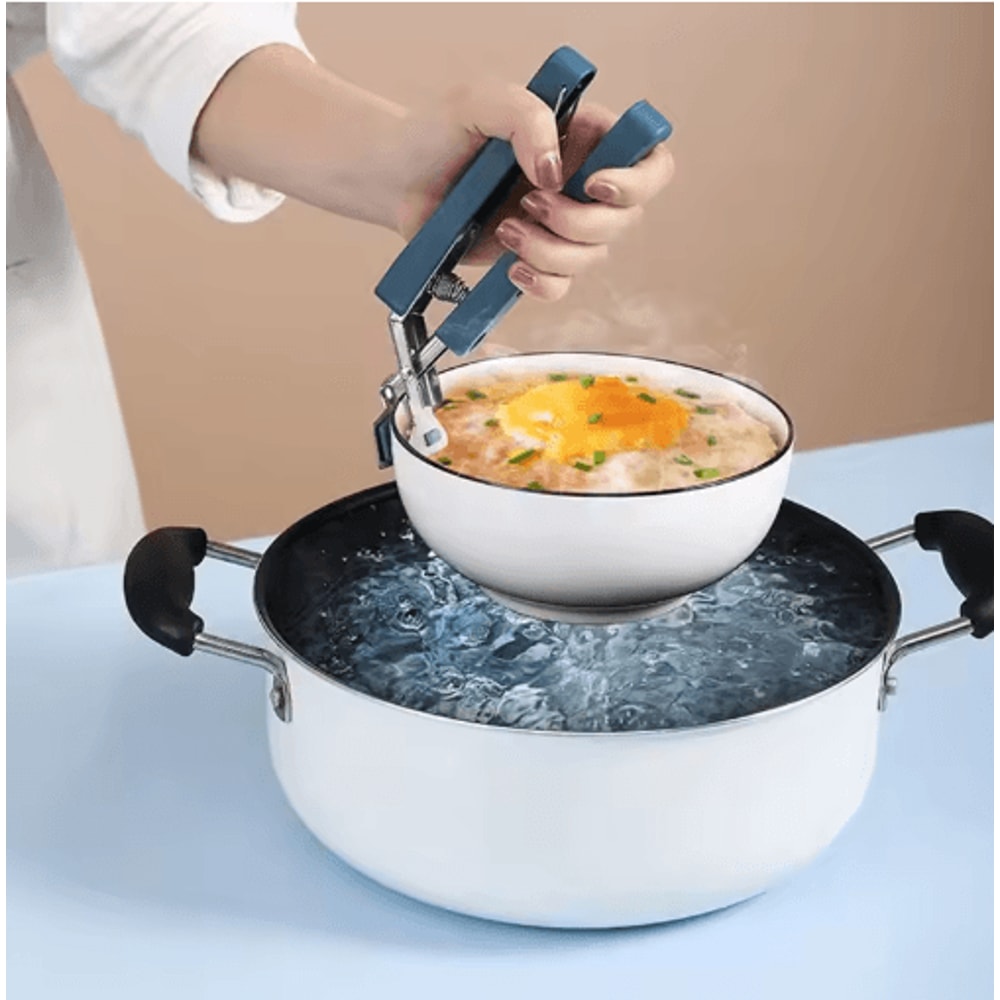 AntiScald Bowl Clamp NonSlip Plate Steaming Vegetable Lifter 4