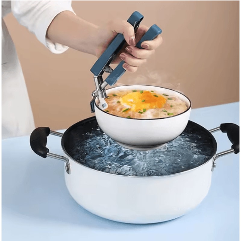 AntiScald Bowl Clamp NonSlip Plate Steaming Vegetable Lifter 4
