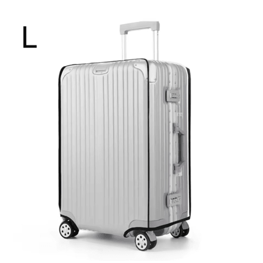 Transparent PVC Luggage Protective Cover WearResistant Clear Suitcase Protector 1