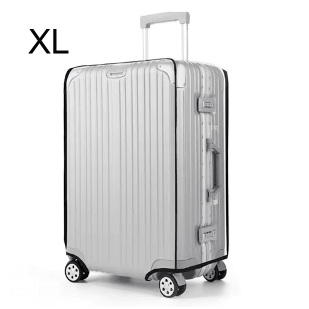 Transparent PVC Luggage Protective Cover WearResistant Clear Suitcase Protector 2