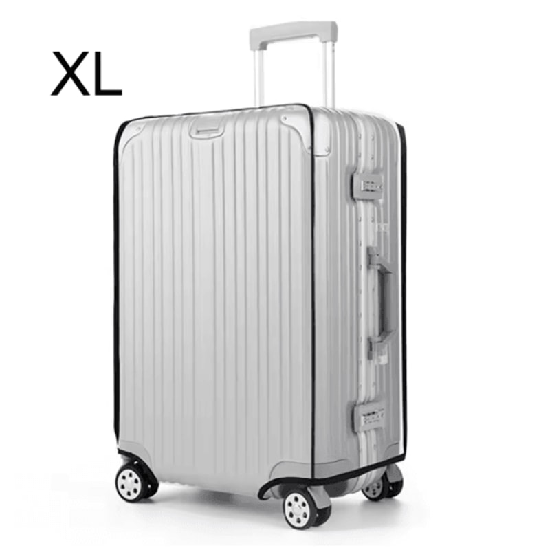 Transparent PVC Luggage Protective Cover WearResistant Clear Suitcase Protector 2
