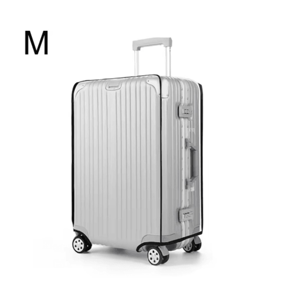 Transparent PVC Luggage Protective Cover WearResistant Clear Suitcase Protector 3