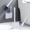 NoDeadCorner Toilet Brush WallMounted Toilet Cleaning Set 4