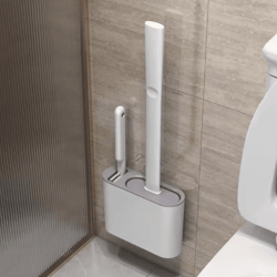 no-dead-corner toilet brush wall-mounted toilet cleaning set