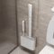NoDeadCorner Toilet Brush WallMounted Toilet Cleaning Set 0