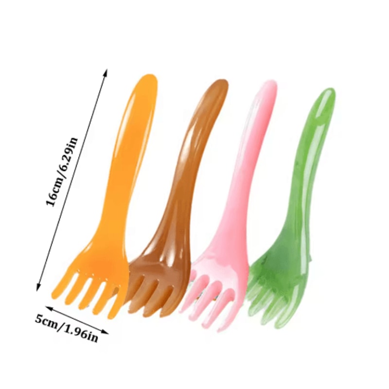 4Piece Scalp Body Massager Set Portable Head Scratcher SPA Relaxation Tool 2