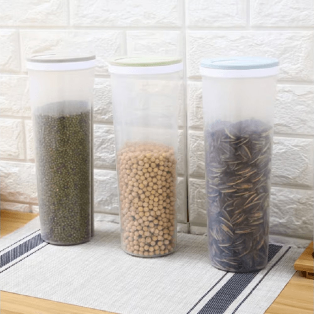 Airtight Food Storage Box Leakproof Sealed Container For Cereal Pasta Grains 6