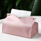 Leather Tissue Box Cover Large Capacity Napkin Holder For Car And Home 1