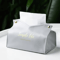 Leather Tissue Box Cover Large Capacity Napkin Holder For Car And Home 2