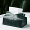 Leather Tissue Box Cover Large Capacity Napkin Holder For Car And Home 4