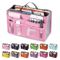 Womens Nylon Cosmetic Organizer Insert Foldable Large Capacity Handbag Liner 0